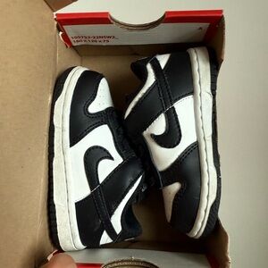 Nike Dunk Low Panda Toddler Sneakers